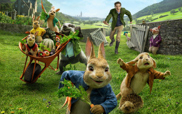 обоя кино фильмы, peter rabbit, peter, rabbit