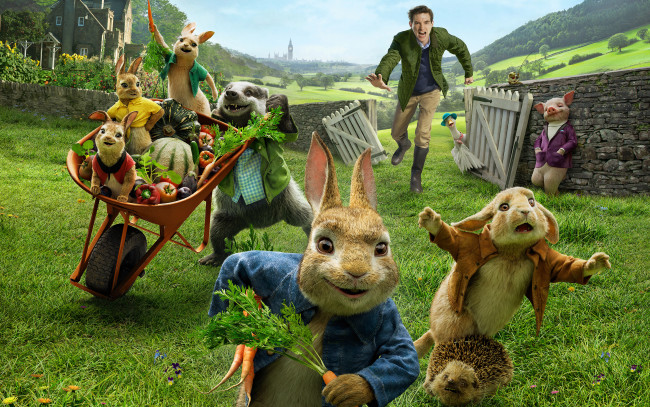 Обои картинки фото кино фильмы, peter rabbit, peter, rabbit