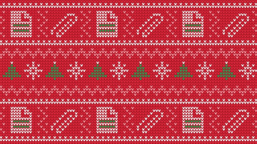 Картинка разное ретро +винтаж microsoft свитер фестивали пиксельная графика рождественская елка красный голубой