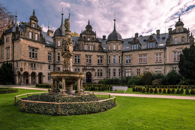 Обои картинки фото buckeburg castle, города, замки германии, buckeburg, castle