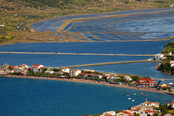 Картинка хорватия города панорамы дома залив остров