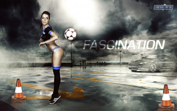 Картинка football fascination спорт футбол девушка