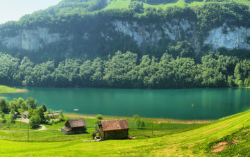 Картинка швейцария ури зеелисберг природа реки озера горы озеро