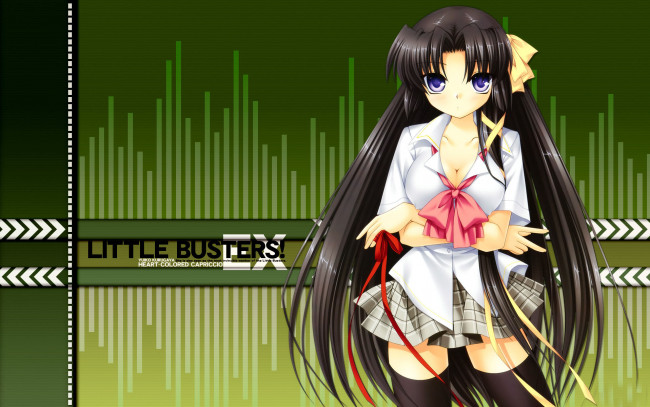 Обои картинки фото аниме, little, busters