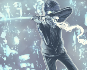 Картинка аниме noragami бездомный бог Ято
