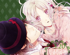 Картинка аниме diabolik+lovers девушка вампир