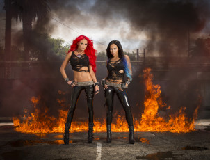 обоя butcher babies, музыка, группа