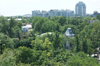 Картинка одесса города одесса+ украина небо деревья дома