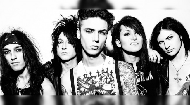 Обои картинки фото black-veil-brides, музыка, black veil brides, группа