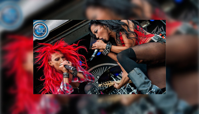 Обои картинки фото butcher babies, музыка, группа