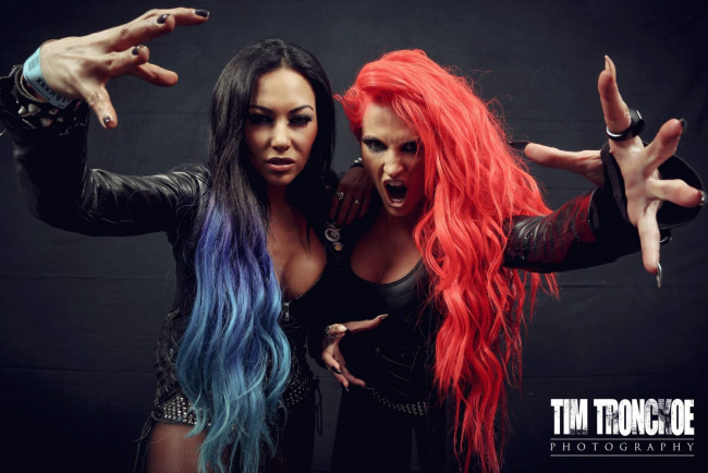 Обои картинки фото butcher babies, музыка, группа