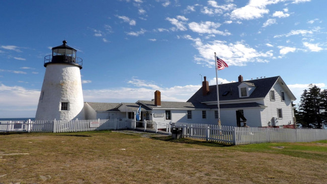 Обои картинки фото pemaquid point lighthouse, maine, природа, маяки, pemaquid, point, lighthouse