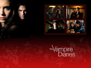 обоя кино фильмы, the vampire diaries, персонажи, кадры, коллаж, вампиры