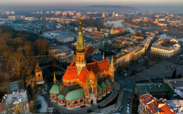 Картинка saint+joseph+church города краков+ польша saint joseph church