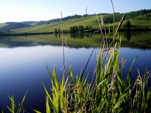 Картинка озеро природа