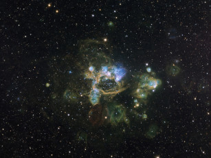 Картинка n44 космос галактики туманности