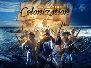 обоя sid, meier`s, civilization, iv, colonization, видео, игры