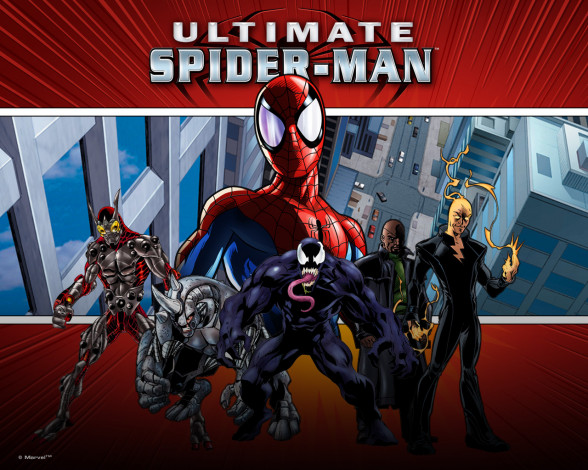 Обои картинки фото ultimate, spider, man, видео, игры