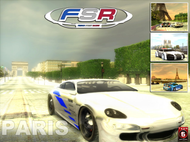 Обои картинки фото french, street, racing, видео, игры