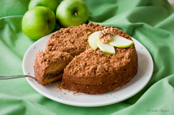 Картинка еда пирожные кексы печенье яблочный пирог
