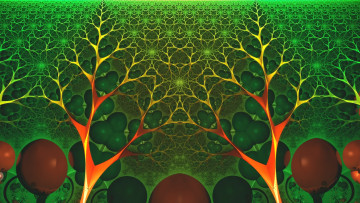 Картинка 3д+графика fractal+ фракталы узор цвета фон