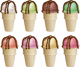 Картинка векторная+графика еда+ food фон мороженое