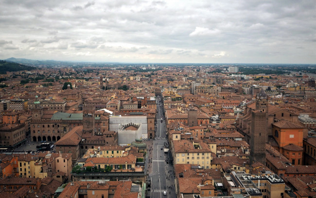 Обои картинки фото bologna, italy, города, - панорамы