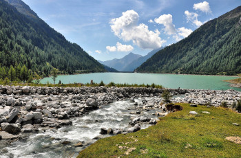 Картинка trentino altoadige природа реки озера италия