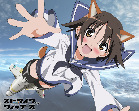 Обои картинки фото аниме, strike, witches