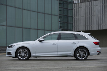 Картинка автомобили audi a4 avant tfsi s line jp-spec 2016г b9