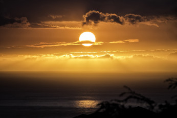 Картинка природа восходы закаты sun солнце закат облака небо свет море