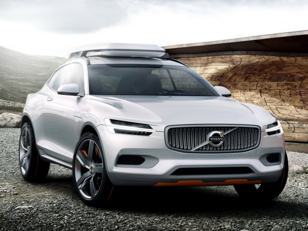 Обои картинки фото volvo xc coupe concept 2014, автомобили, volvo, xc, coupe, concept, 2014