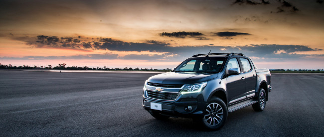 Обои картинки фото автомобили, chevrolet, s10, high, country, 2016г