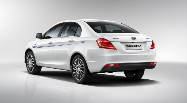 Обои картинки фото автомобили, geely, emgrand, ev, 2015г