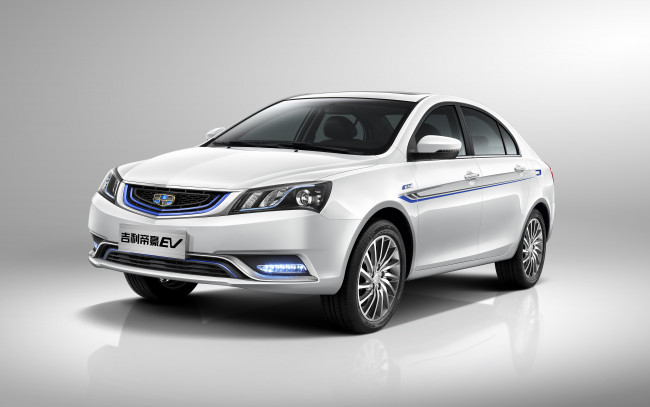 Обои картинки фото автомобили, geely, emgrand, ev, 2015г