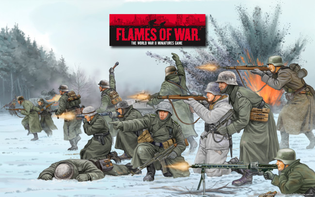 Обои картинки фото видео игры, flames of war, flames, of, war, игра, стратегия