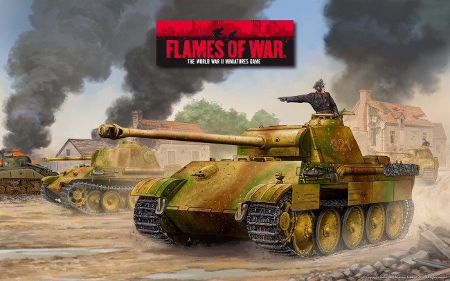 Обои картинки фото видео игры, flames of war, игра, flames, of, war, стратегия