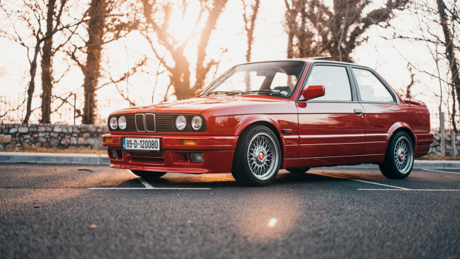 Обои картинки фото автомобили, bmw, e30