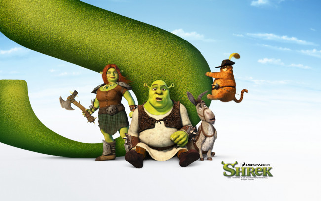 Обои картинки фото мультфильмы, shrek, forever, after