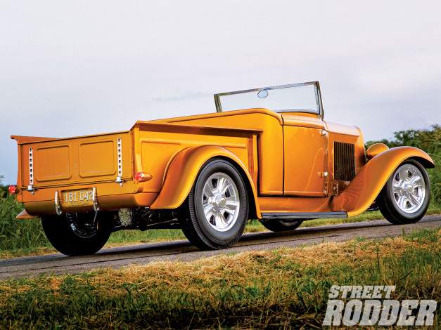 Обои картинки фото 1932, ford, roadster, pickup, автомобили, custom, pick, up