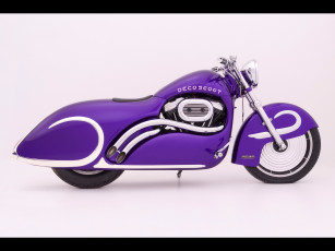 Картинка 2008 deco rides liner and scoot harley sportster мотоциклы customs