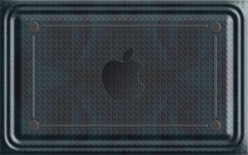 Картинка компьютеры apple логтип фон яблоко