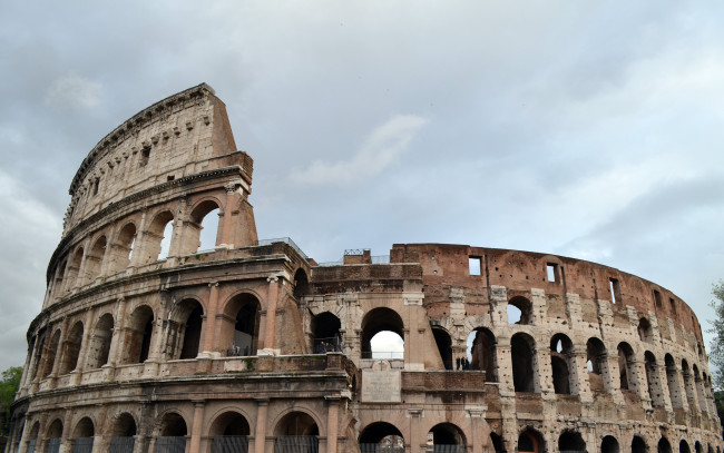 Обои картинки фото города, рим, ватикан, италия, колизей