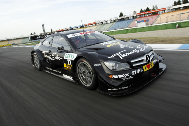 Обои картинки фото 2012, mercedes, benz, klasse, coupе, dtm, автомобили, mercedes-benz