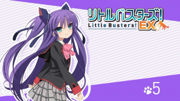 обоя аниме, little busters, little, busters, sasasegawa, sasami, tagme, artist, девушка