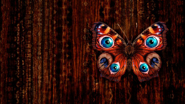 Картинка рисованное животные +бабочки diana shutka арт текстура рисунок бабочка