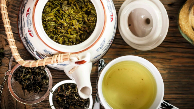 Обои картинки фото еда, напитки,  Чай, заварка, чай, зеленый