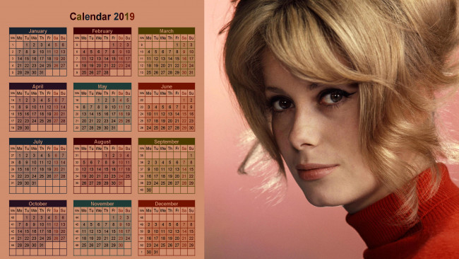 Обои картинки фото календари, знаменитости, актриса, взгляд, лицо, девушка