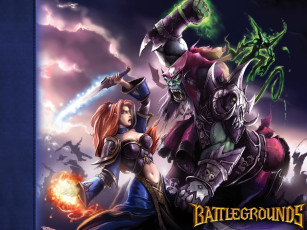 обоя видео игры, world of warcraft, персонажи, бой, оружие
