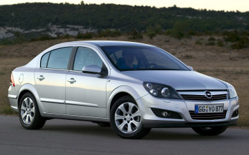 Картинка opel astra door sedan автомобили